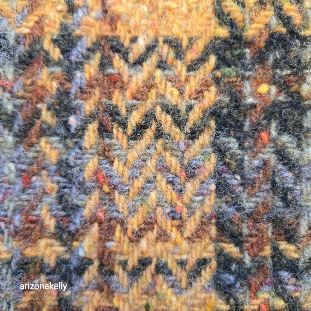 Karen Zambox Wool Tweed Plaid Vintage Culture - Picture 3 of 14